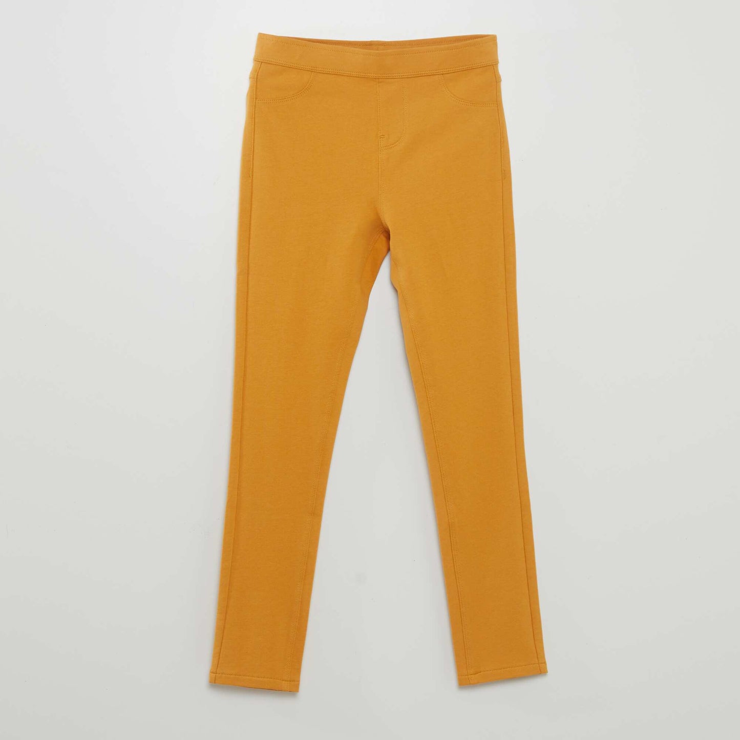 Jegging uni Jaune