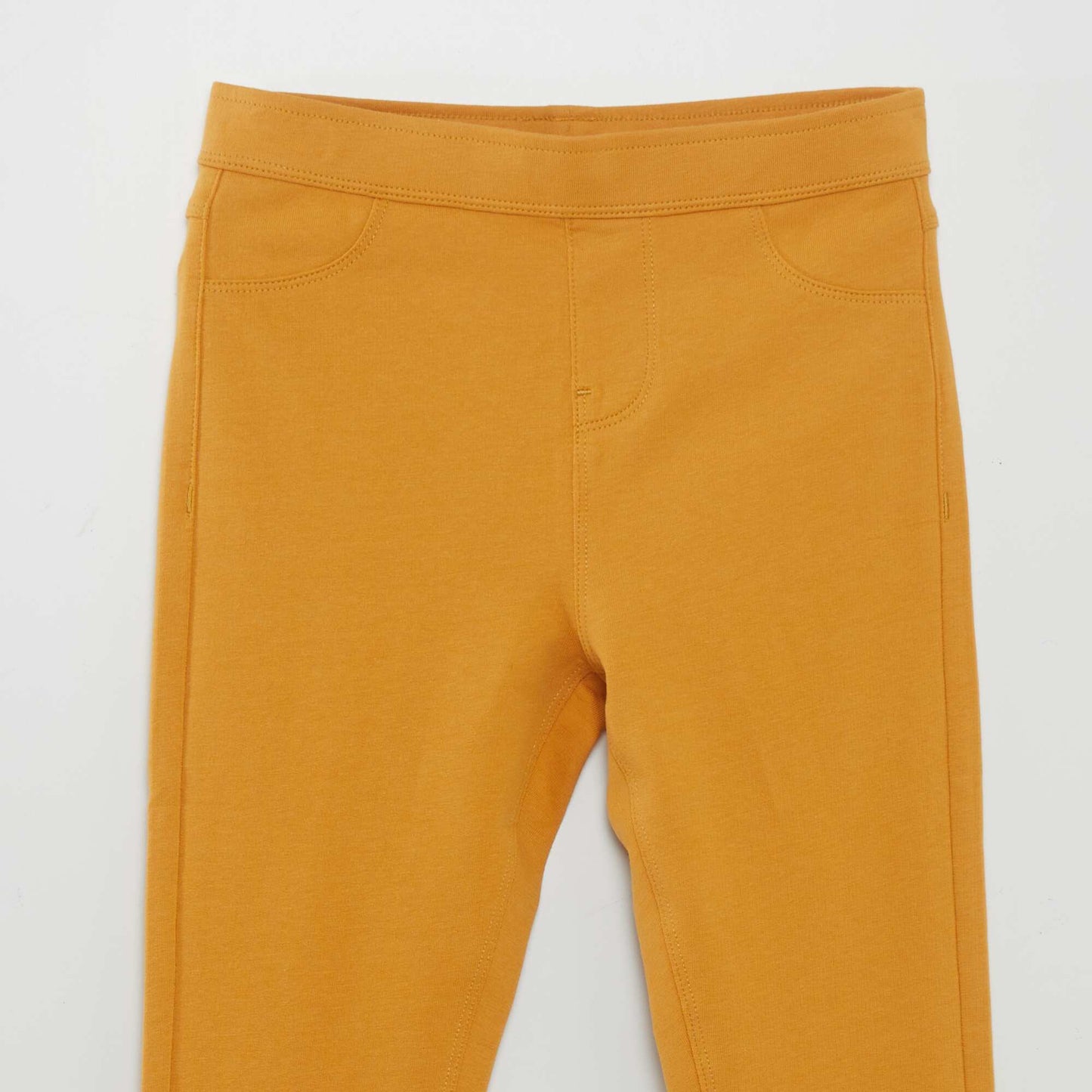 Jegging uni Jaune