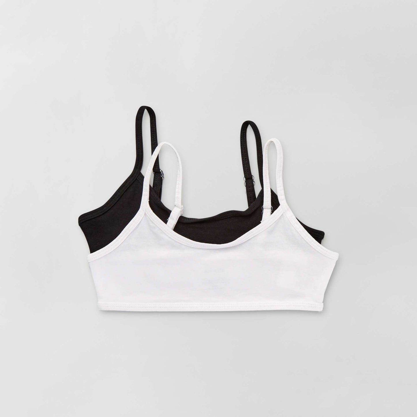 Lot de 2 brassières noir