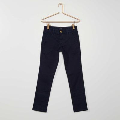 Pantalon chino bleu marine