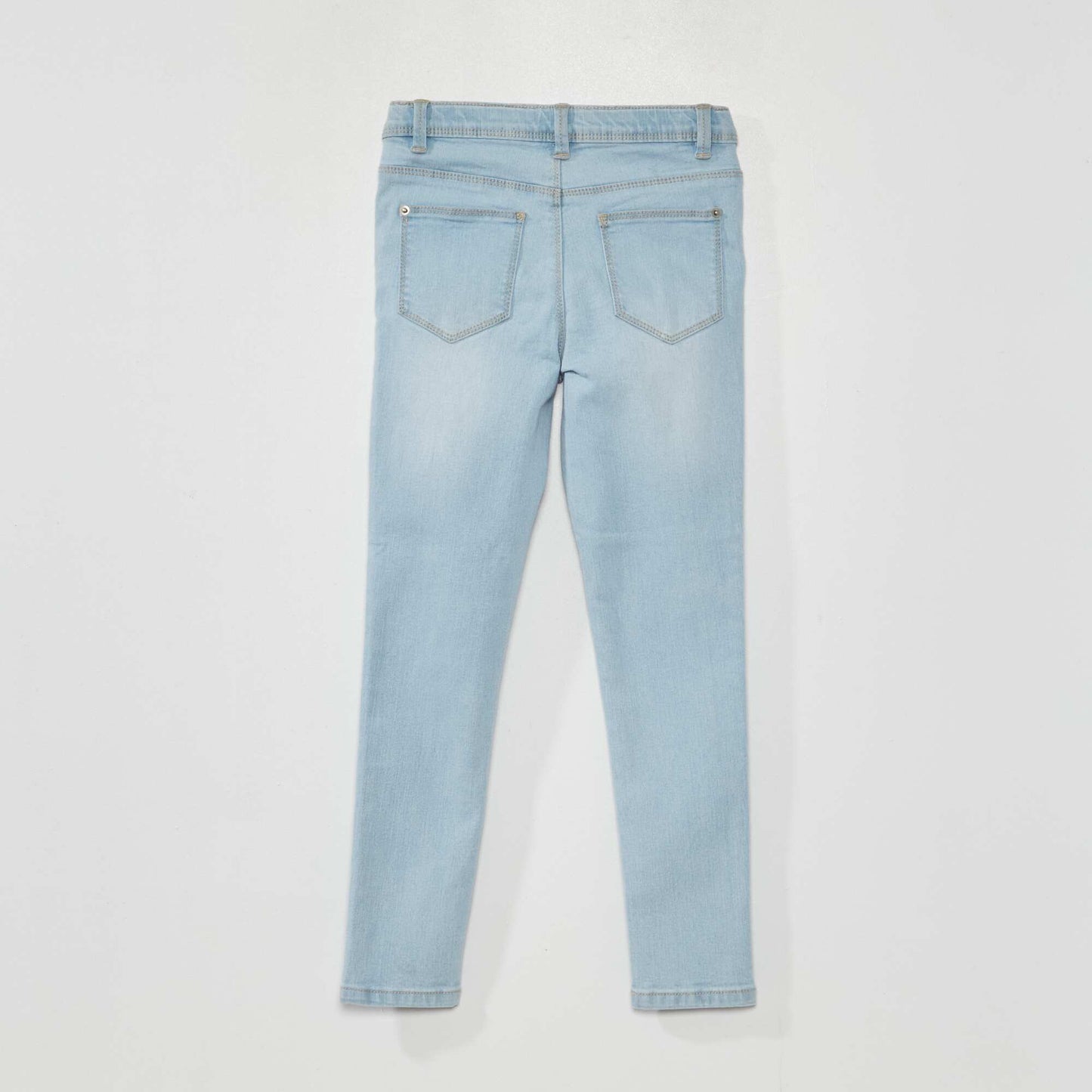 Jean skinny - 5 poches Bleu clair