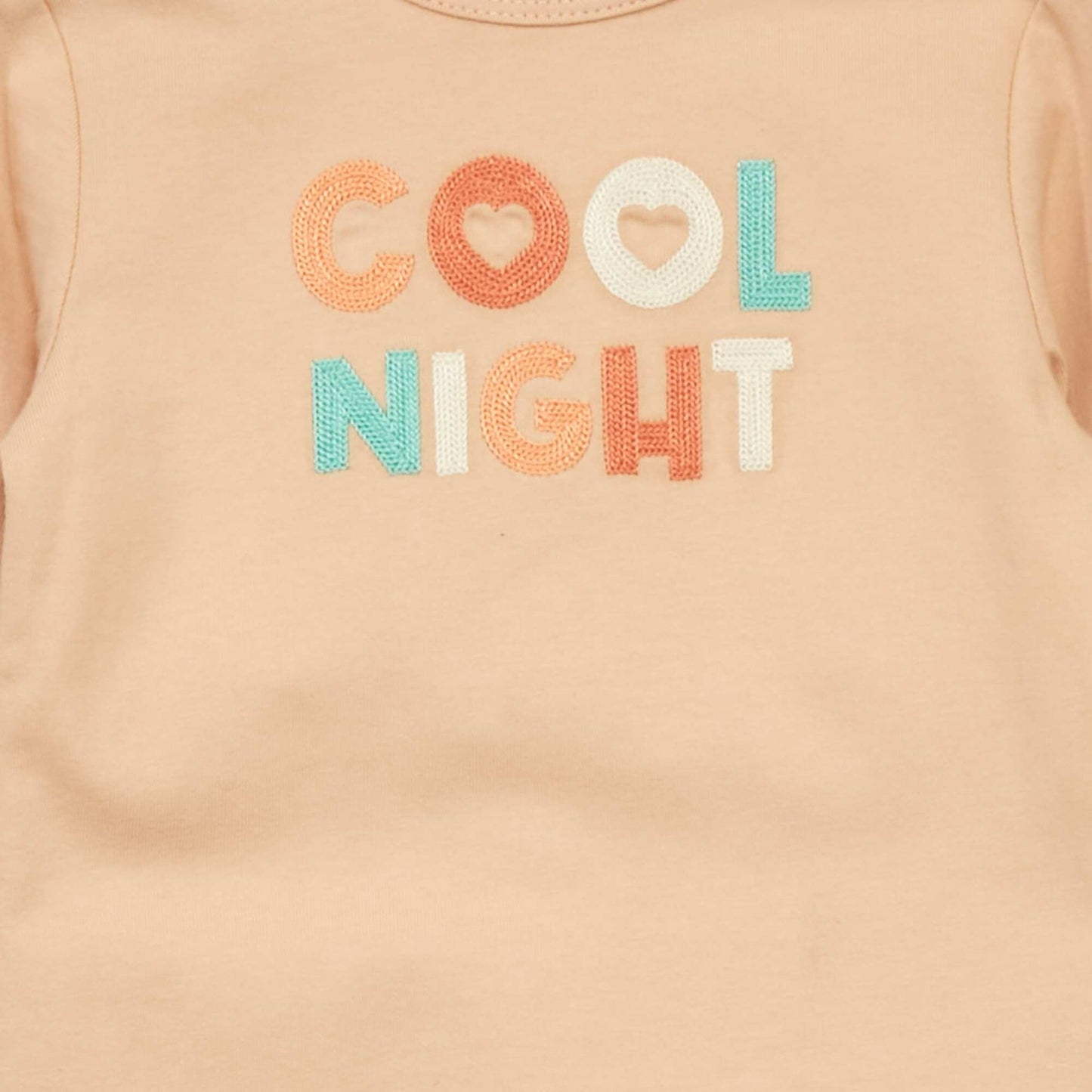 Pyjama en jersey avec imprimé Beige cool night