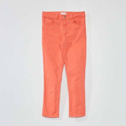 Pantalon skinny orange