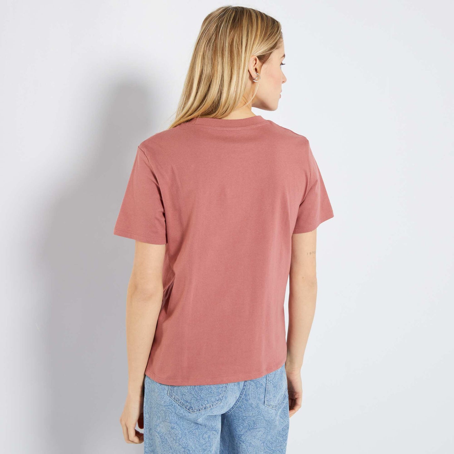 T-shirt en coton ROSE