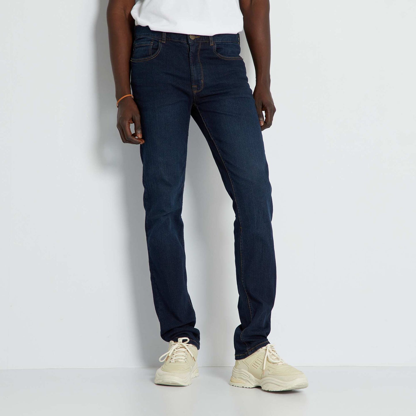 Jean slim stretch L34 Bleu foncé