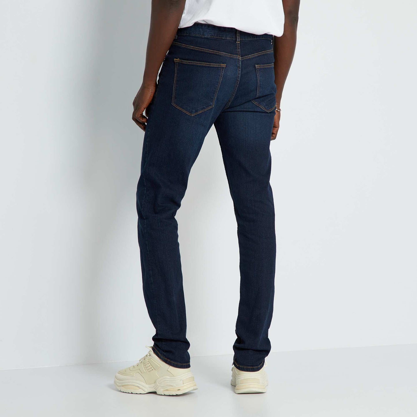 Jean slim stretch L34 Bleu foncé